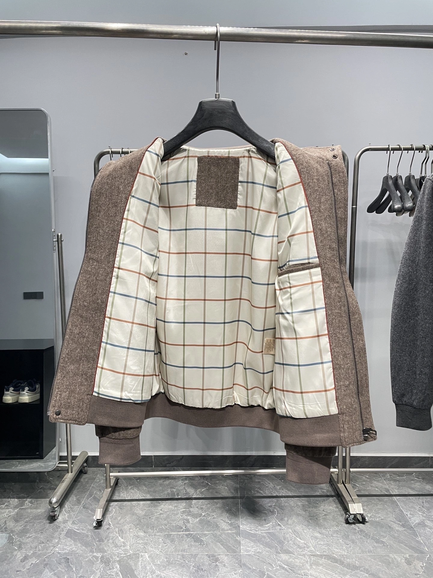 wg.luxury- 8oro Pi191 wool 2colour item:E-F501J2310-2H